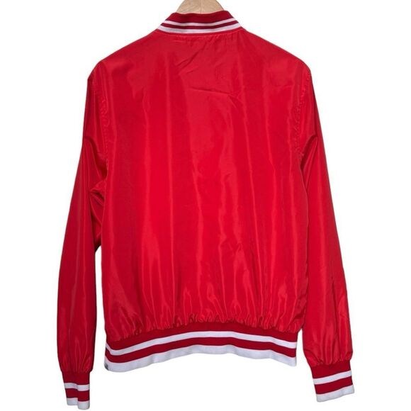 Sovereign Code Los Angeles Red White Zip Up Jacket. Medium. - Picture 2 of 8